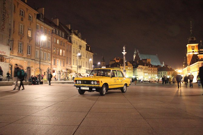 Warsaw Evening Private Tour by Retro Fiat - Discover the Royal Castle and Its Nighttime Facade