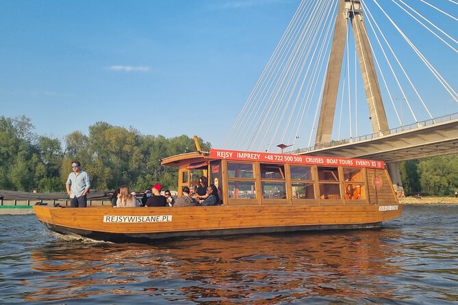 Warsaw Vistula River Sunset Cruise with Welcome Drink - Starting Point at Warsaw by BOAT in Powile