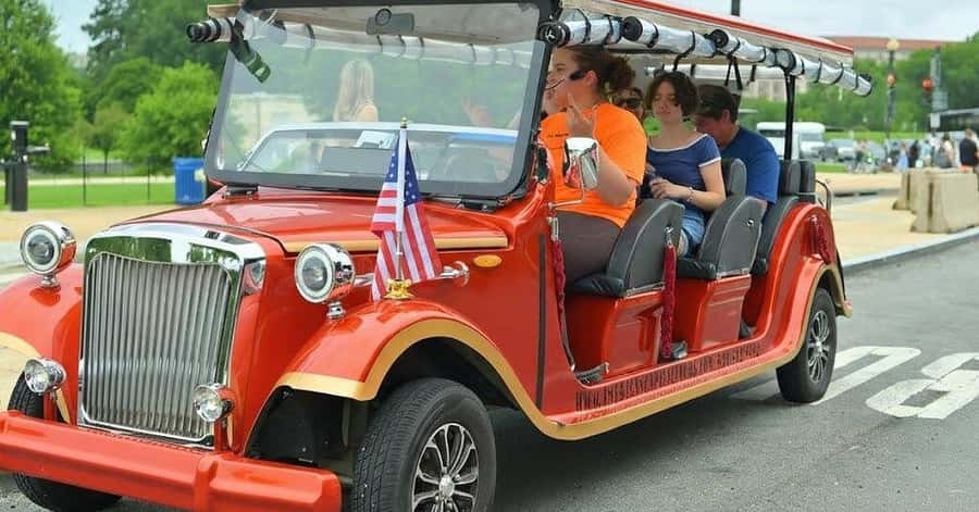 Washington DC Monuments & History Guided Electric Cart Tour - Exploring Washington DC’s Iconic Monuments by Electric Cart