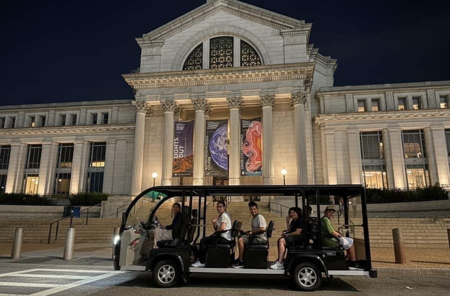 Washington DC: Monuments Moonlight Guided Electric Cart Tour - Convenient Starting Location at 333 G St NW