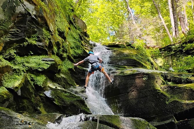 Waterfall Rappelling in Bear Creek PA - Meeting Point and Operating Hours in Bear Creek