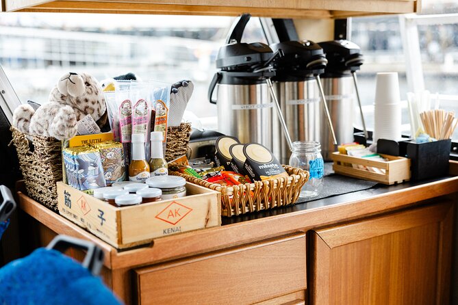 Waterfront Shuttle Ward Cove to Downtown Ketchikan - The Local Coffee and Snack Offerings