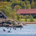 West Sweden: Calm - Basic Kayak Course - The Starting Point at UpplevelseLadan: The Big Red Barn