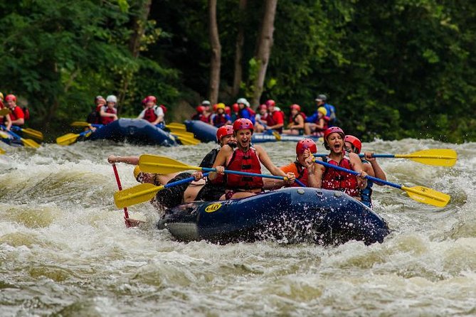White Water Rafting Experience on the Upper Pigeon River - Scenic Pigeon River Gorge and Smoky Mountain Views