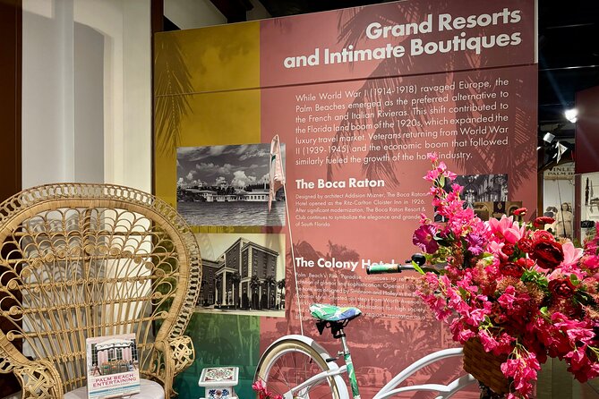 Wish You Were Here Tourism in the Palm Beaches Exhibit Entry - What’s Included in the Ticket