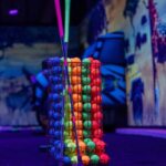 Woop! Glow golf: Ljubljana Btc City - Neon Journey Through Four Distinct World Themes