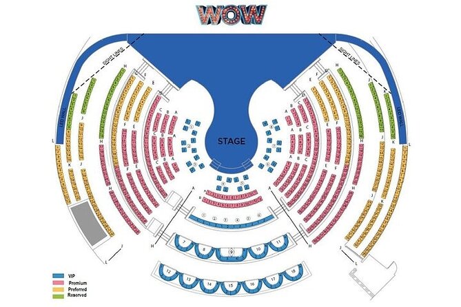 WOW - The Vegas Spectacular at the Rio Hotel and Casino - The Cast of Over 30 International Performers