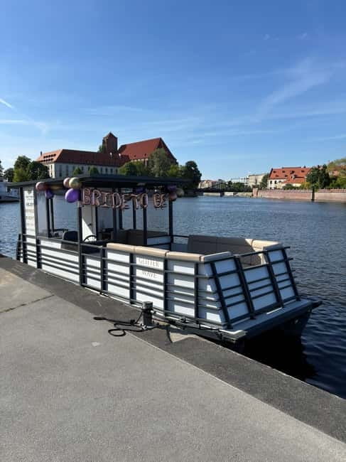 Wroclaw: Catamaran Cruise on the Oder River - Starting Point at Bulwar Xawerego Dunikowskiego