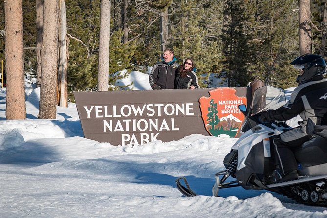 Yellowstone Old Faithful Full-Day Snowmobile Tour from Jackson Hole - Waterfalls and Hot Springs: Moose Falls and Fountain Paint Pots