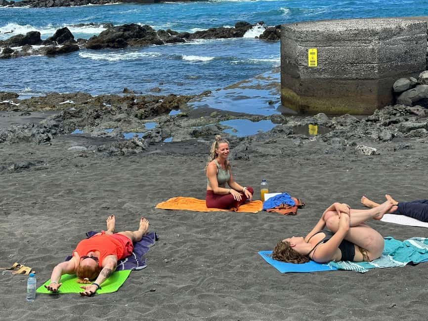 Yoga & Dive (Los Cancajos) - Introductory diving and yoga class - Meeting Point at Dive Community La Palma with Clear Coordinates