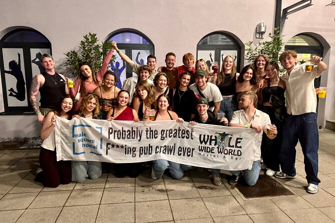 Zagreb Pub Crawl 1Hour of Unlimited Drinks Club Entry - The Bar Hopping Experience & Drinking Games