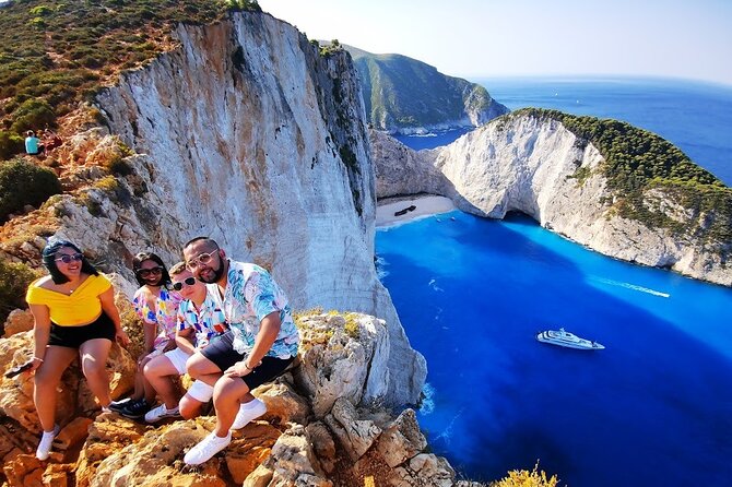 Zakynthos: early morning Shipwreck,Blue Caves and view point small group - Exploring the Famous Navagio Shipwreck from a Distance