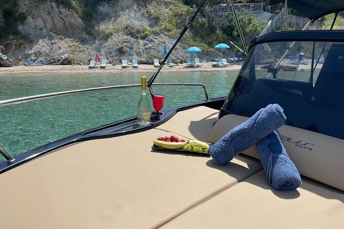 Zakynthos Private Tour in Black Elegance Luxury Speedboat - Starting Point at Paralia Mpouka in Arkadii