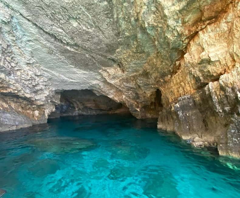 Zakynthos: Turtle Island, Cameo and Keri Caves + Transport - From the Old Port to the Iconic Cameo Island Bridge