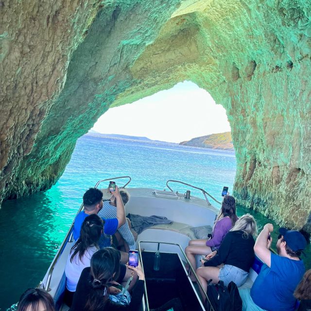 Zante: Half-Day Tour to Navagio, Blue Caves & White Beach - Exploring the Blue Caves by Boat