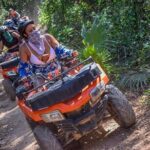 Zip Line and ATV Tour and cenote tour - Zipline Course with Elevated Views of the Green Canopy