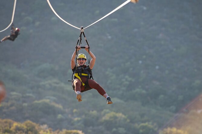 Zip Zoom Ziplines at La Jolla Indian Adventure Park - Spectacular Views From the Ziplines
