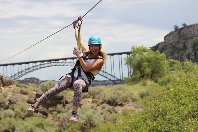 Zipline Adventure in the Snake River Canyon - The Thrill of Four Zip Lines Over Snake River Canyon