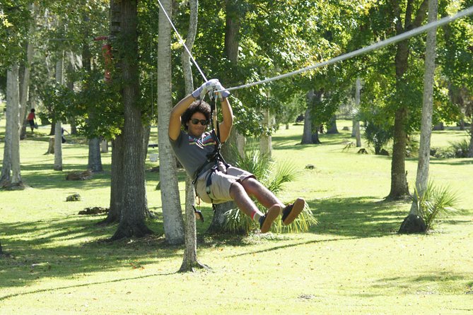 Zipline Adventure through Tuscawilla Park - The Guided Experience and Safety Measures