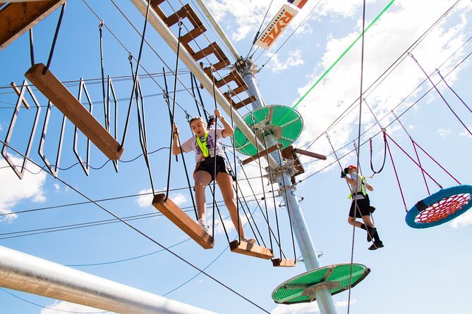 Zipline and Adventure Tower at Ryze Adventure in Missouri - Safety Measures and Equipment Provided at Ryze Adventure