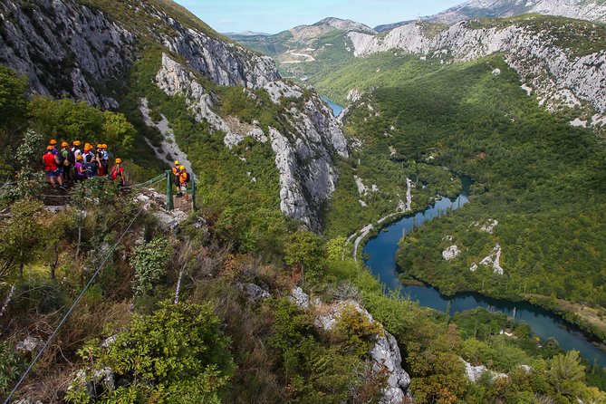 Zipline Croatia: Cetina Canyon Zipline Adventure from Omis - Starting Point in Omis and Meeting Details