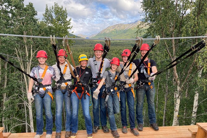 Zipline & Horseback Adventure in Alaskan Mountains - Exploring the Alaska Zipline Adventure Park in Wolverine Canyon