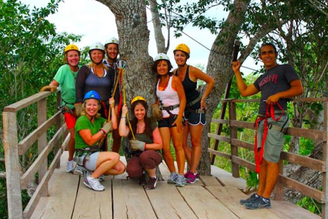 Ziplining and Cenote Tour from Cancun - The Thrilling Zipline Circuit in the Jungle and Cenote