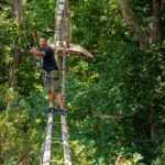 Ziplining and Climbing at The Adventure Park at Virginia Aquarium - Climbing Trails Designed for All Skill Levels