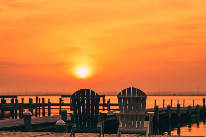 2-Hour Sunset Pontoon Boat Rental in Chincoteague Island, VA - Experience the Stunning Waters of Wallops Island at Sunset