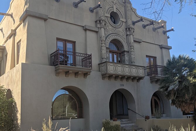 300 Years of Spanish History in Downtown Tucson: A Self-Guided Audio Tour - Admiring Adobe Row Houses and Casa de Cordova