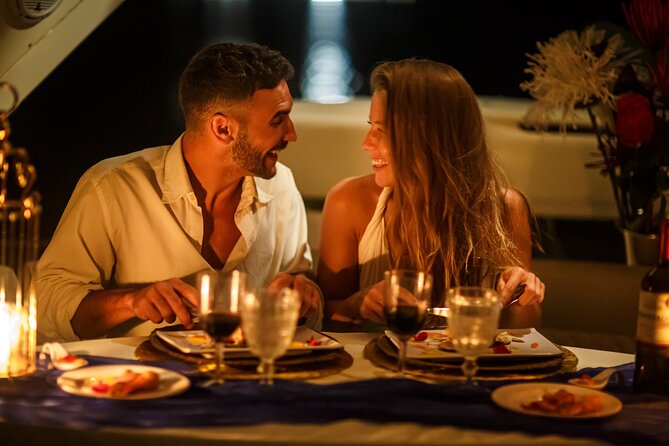 All Inclusive Tulum: Romantic Dinner in 34' Catamaran Aventura - What to Expect on the Sunset Cruise
