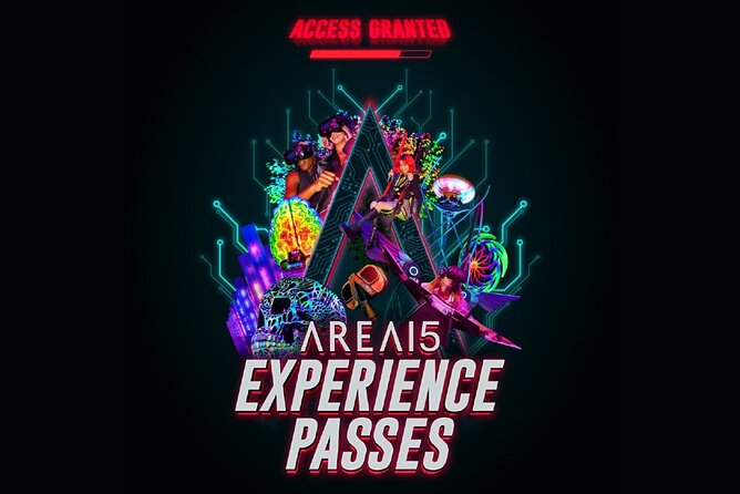 AREA15 Access Level 1 Experience Pass - The Asylum Bar + Arcade: Vintage Meets Modern Gaming