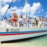 Catamaran Fury Cozumel Snorkel, Lunch and Beach Club **Official** - Exploring Playa El Cielo: Swimming in Crystal Waters