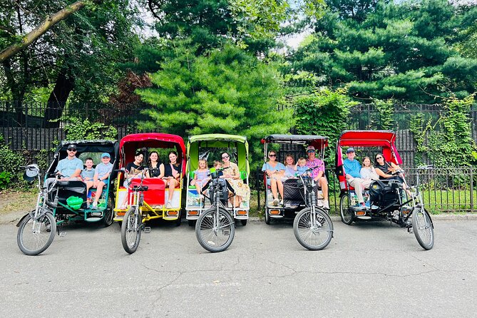 Central Park Pedicab Rides - The Central Park Pedicab Experience Starts at Three Convenient Locations