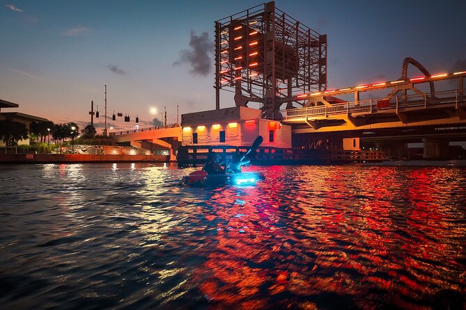 Clear Kayaking Glow Tour in Tampa Riverwalk - Paddling Past Tampa Landmarks and Wildlife