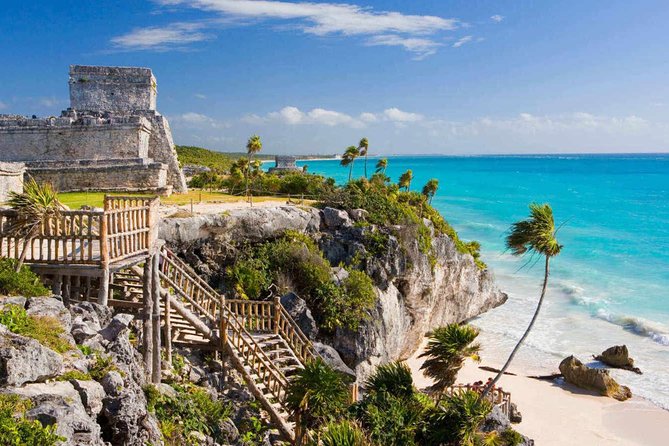 Enjoy 4 places in 1 day, Tulum Coba Cenote and Playa del Carmen - Exploring the Coba Archaeological Site and Its Iconic Pyramid
