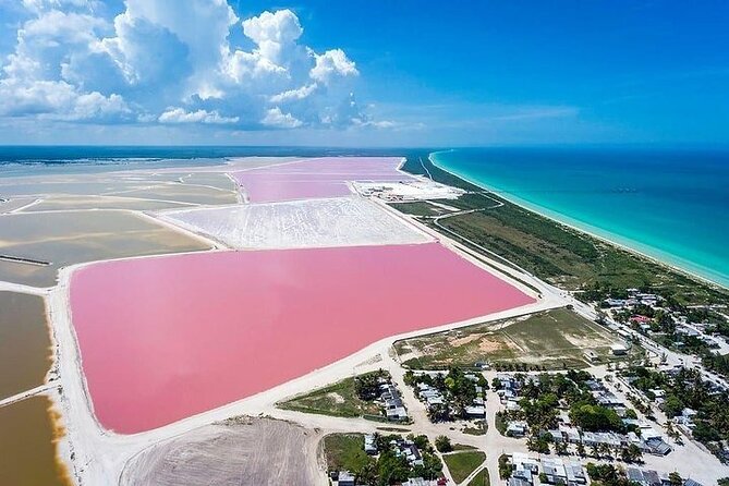 Explore Las Coloradas & Rio Lagartos, Full Day only from Tulum - The Unique Pink Waters of Lake Rosado