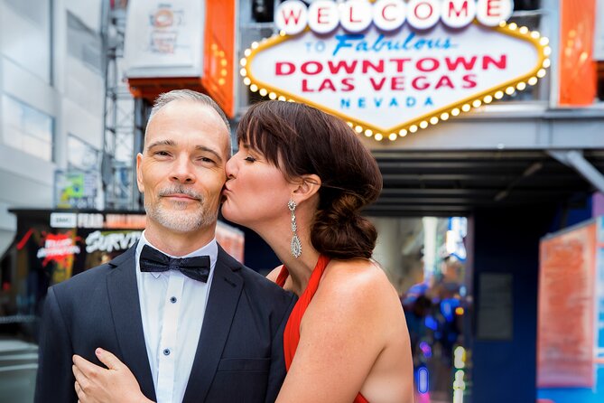 Fabulous Downtown Las Vegas Fremont Street Photo Shoot - Starting Point at Fremont Street & North Main Street