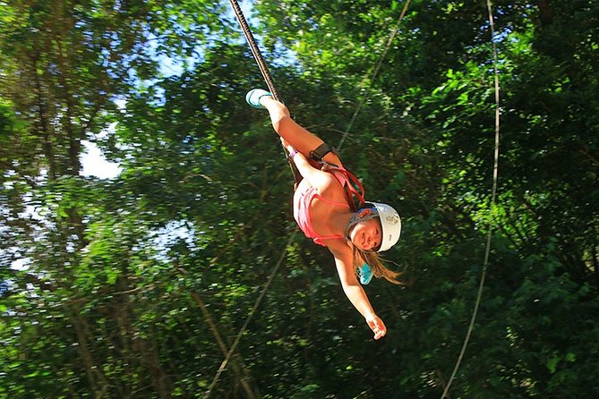 FLY OVER THE JUNGLE extreme Zip Line Circuit, Aqua Zip and more! - Starting Point and Logistics in Cancun