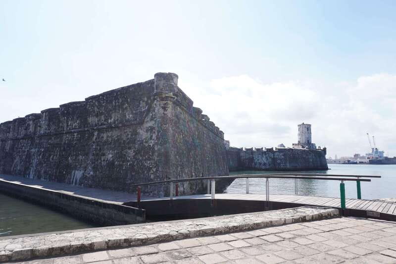 From Veracruz: San Juan de Ulua Prison Tour - Meeting Inside Veracruz’s Plaza Acuario
