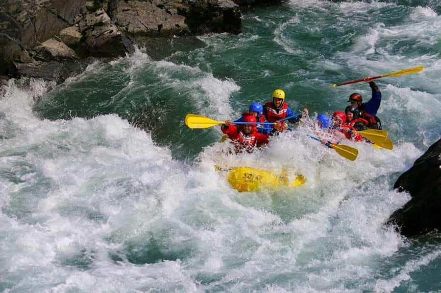 Hope, Alaska: Two Canyon Six Mile Creek Whitewater Rafting - Challenging Class IV and V Rapids on the Six Mile River