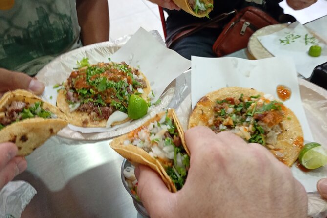 Iconic Tacos of El Centro Guided Taco Crawl in CDMX - The Birthplace of Al Pastor at López 103