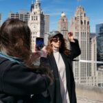 Insta Walk and Polaroid Photoshoot in Chicago - Visiting the Chicago Theatre and Its Iconic Presence