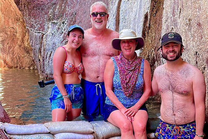 Las Vegas: Arizona Hot Springs Hike with Certified Hiking Guide - Climbing Through the Geothermal Waterfall