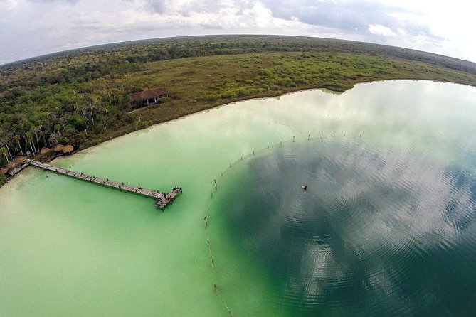 Magical adventure to Kaan Luum Lagoon, 2 Cenotes, Tulum Letters - Pickup and Transportation from Cancun