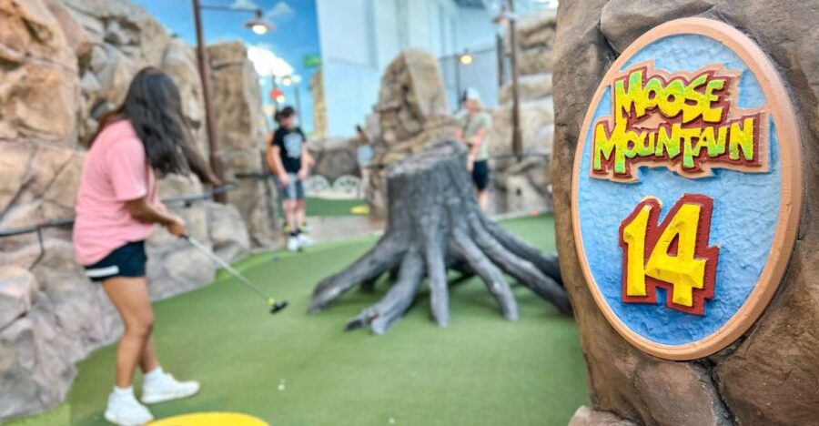Mall of America: Moose Mountain Adventure Golf Ticket - Easy Access and Convenient Location