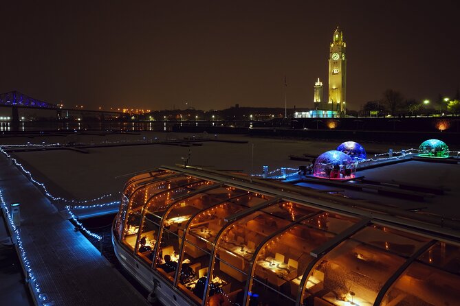 Montreal: Dome Dinning in Old Port of Montreal - The Location: Old Montreals Docks and Iconic Landmarks