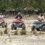 Off road ATV and Beach Club with Aqua Park - Start with a Thrilling ATV Ride Through Mayan Ruins and Jungle Trails