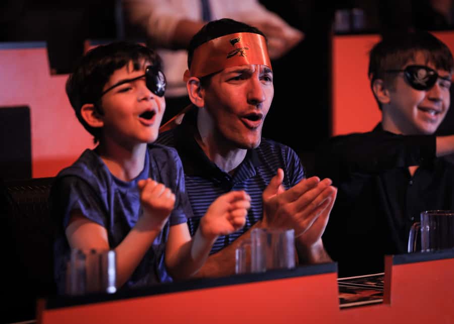 Orlando: Pirates Dinner Adventure Show Deluxe Package - The Unique Setting of the Indoor Lagoon and Ship Replica