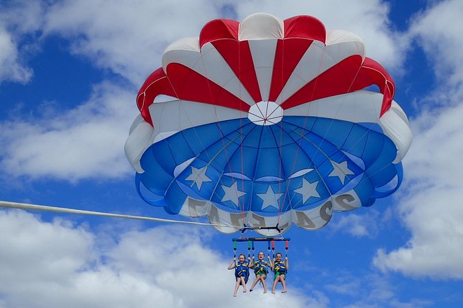 Parasail Flight at Madeira Beach - The Safety and Skill of the Eagle Parasail Crew
